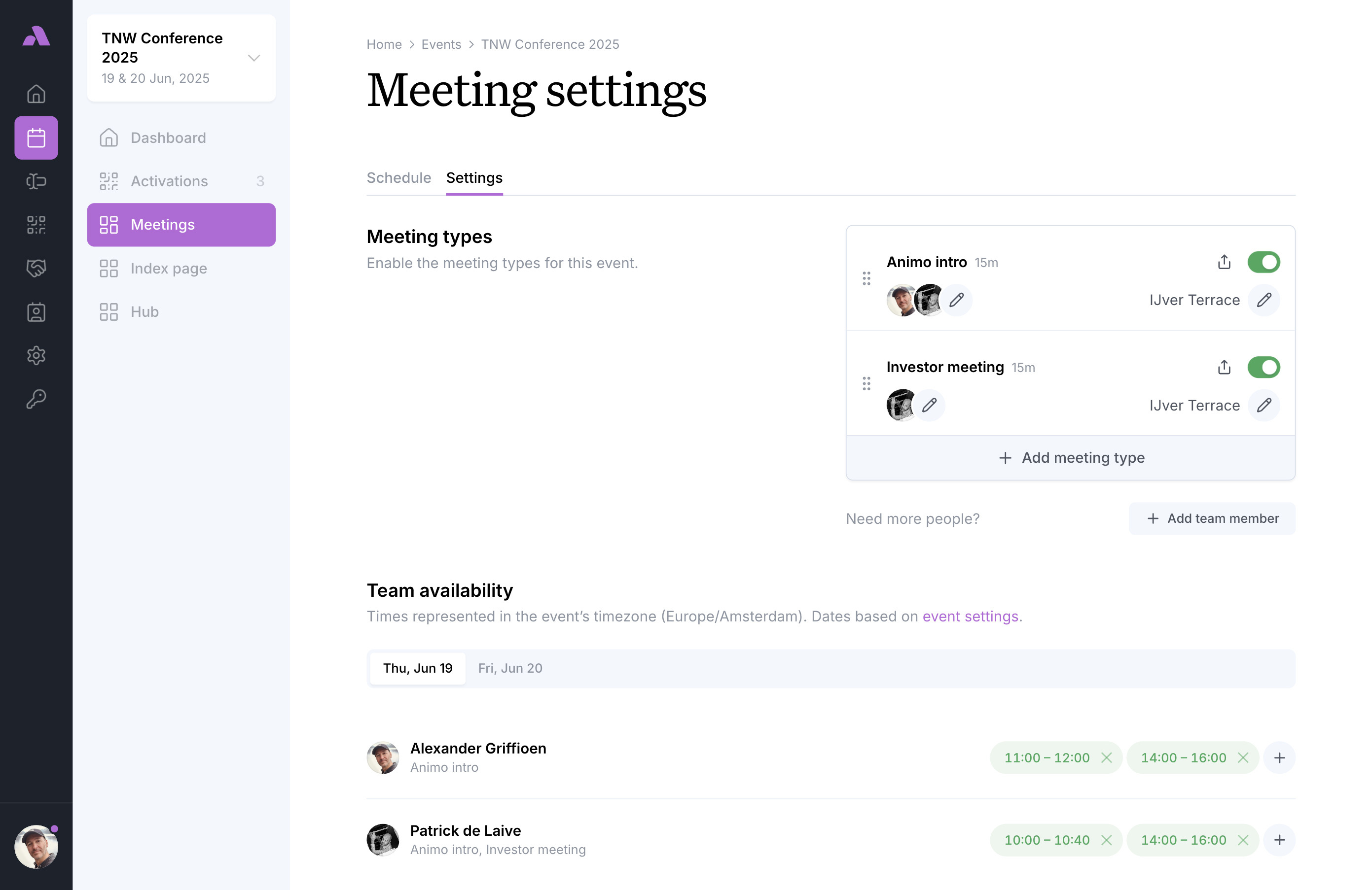 Meetings
