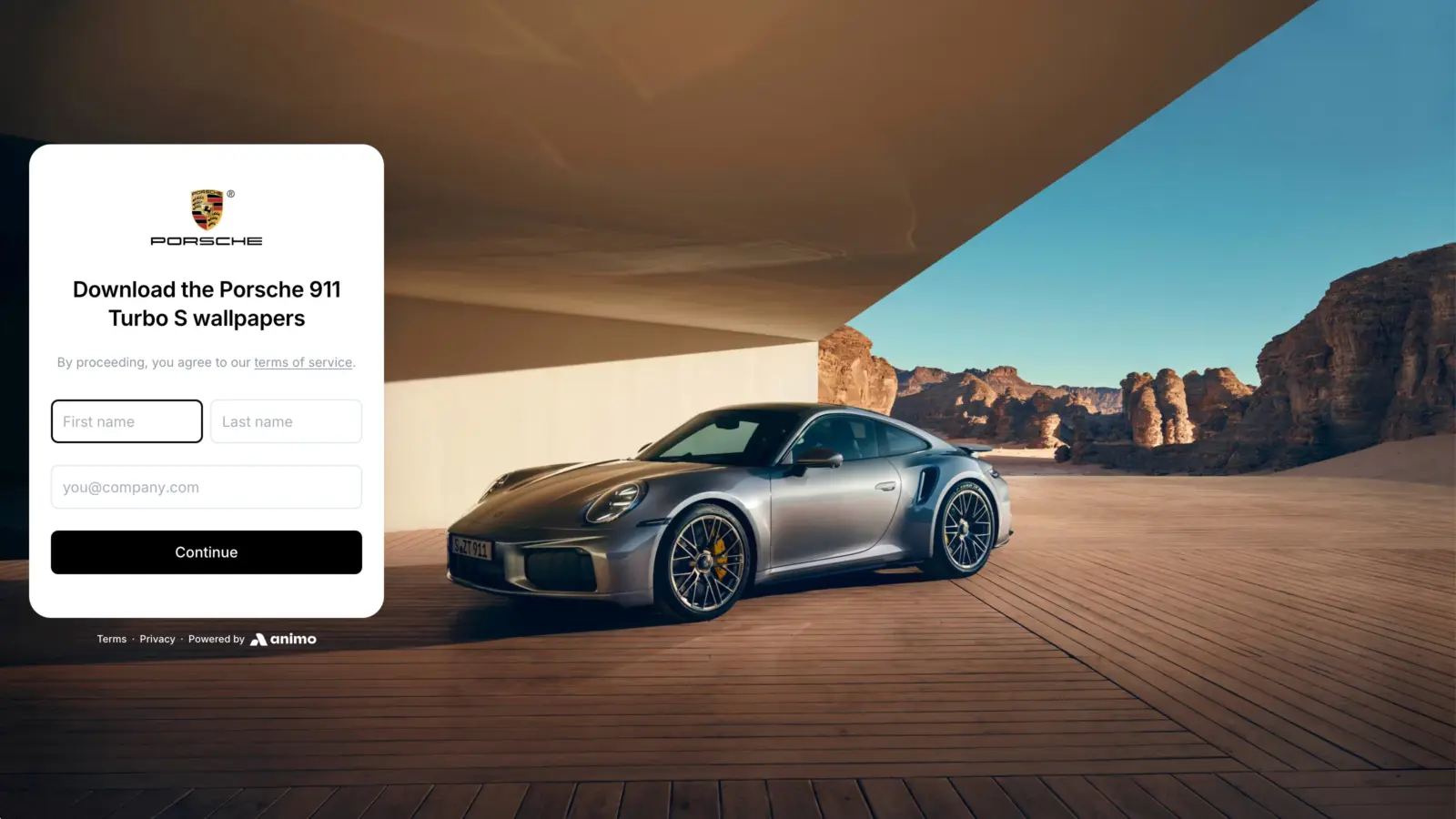 Lead capture, but beautiful